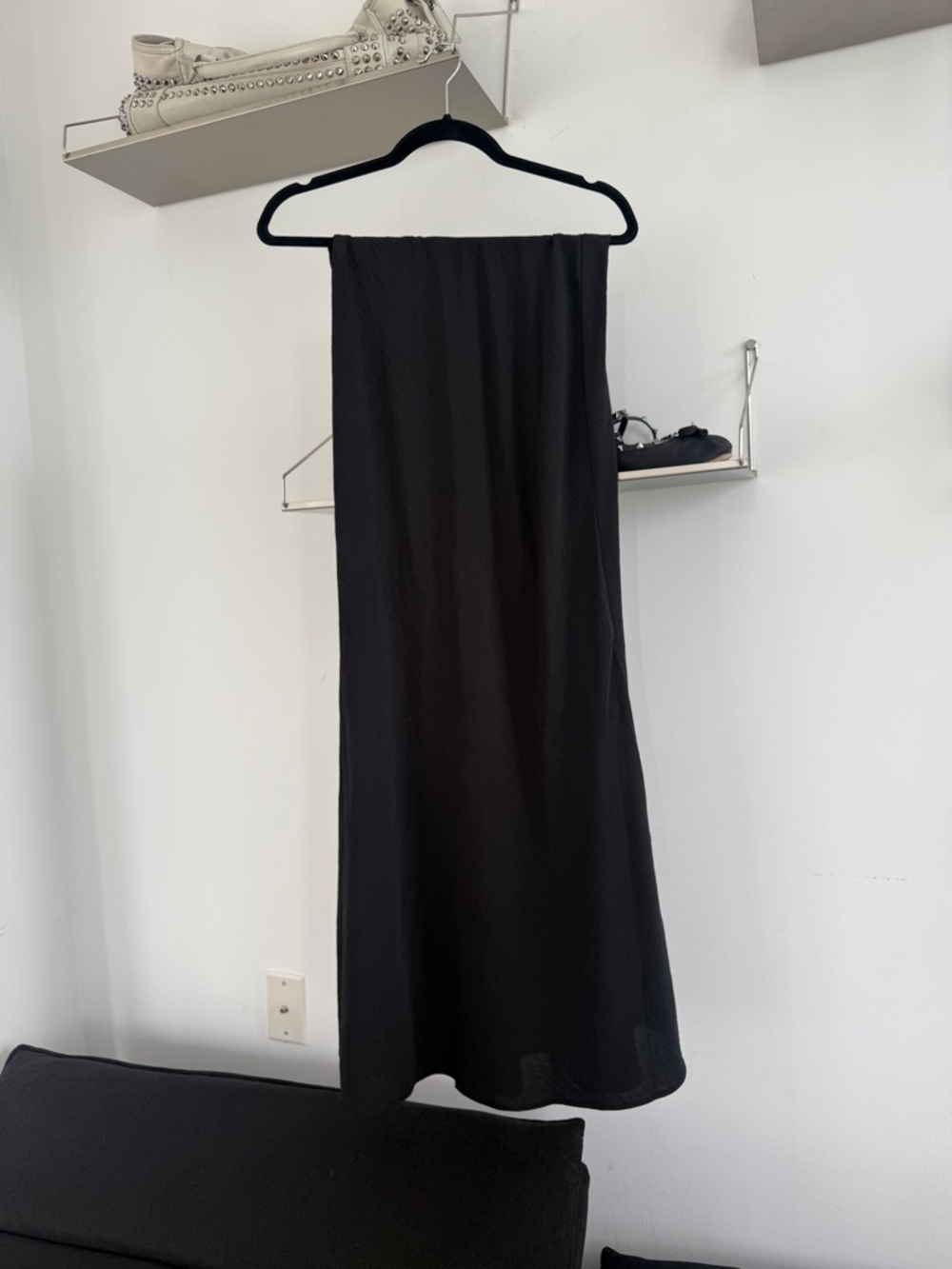 Flowy Linen maxi skirt